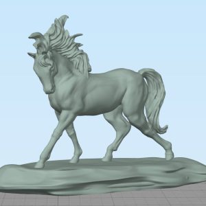 فایل سه بعدی اسب