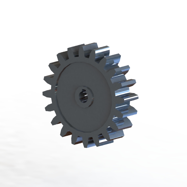 چرخدنده فلزی مدول 5 تک خار